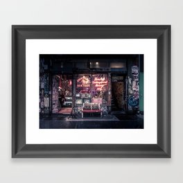 Underground Boxing Club NYC Framed Art Print