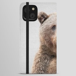 Grizzly Bear - Colorful iPhone Wallet Case