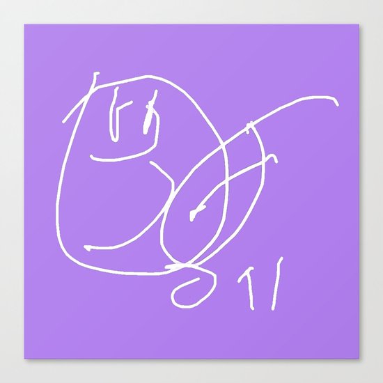 Hey Baby Canvas Print