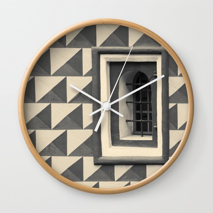Geometric Old Wall Pattern Clock By Cinema4design - Old Wall Clocks Geometric Old Wall Pattern Clock By Cinema4design - Old Wall Clocks