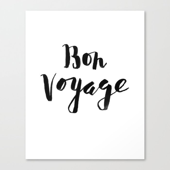 Bon Voyage Canvas Print