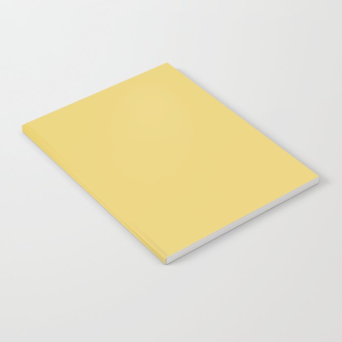 Straw Yellow Notebook