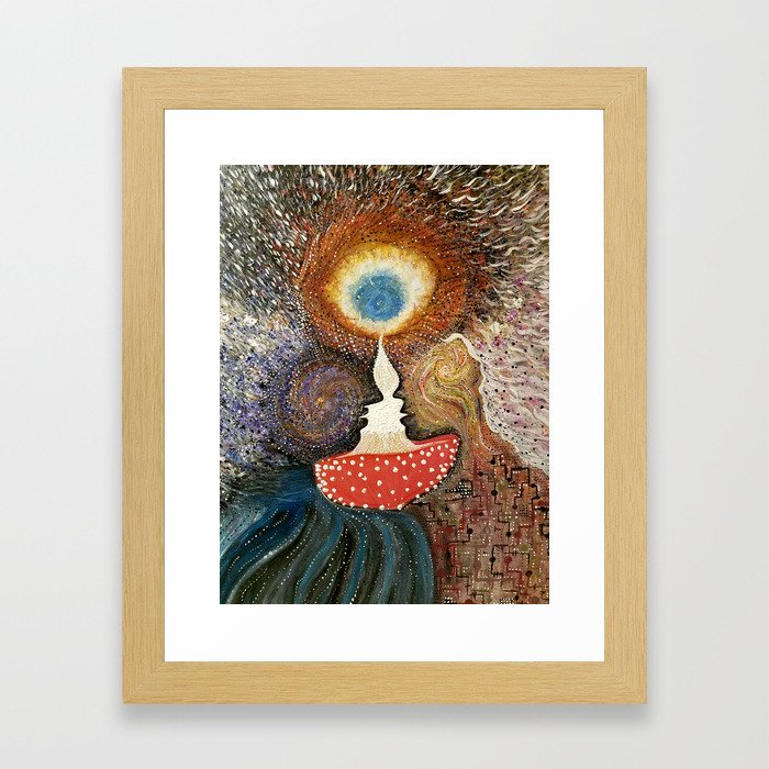 A Cosmic Perspective Framed Art Print