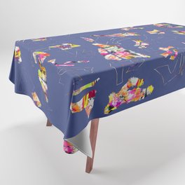 Very Peri Jigsaw Art Tablecloth