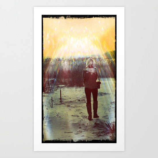 The light Art Print