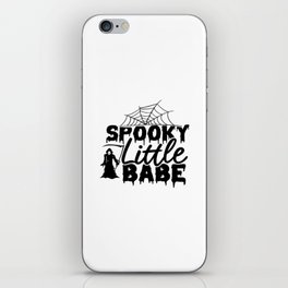 Spooky Little Babe iPhone Skin