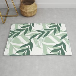 Leaves And Plants Rug