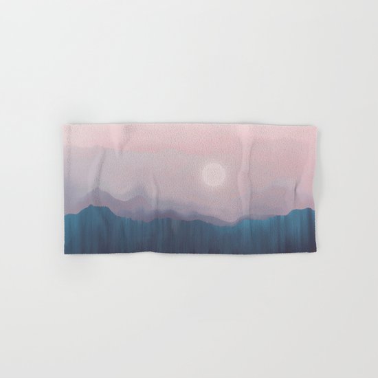 Pink Fog Hand & Bath Towel