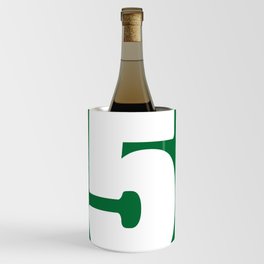 5 (White & Olive Number) Wine Chiller