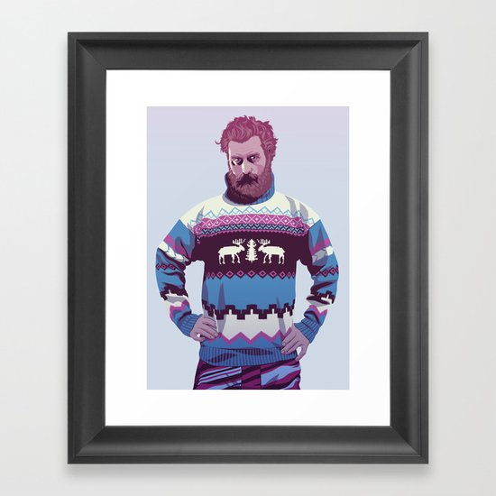 80/90s - Trmd Framed Art Print