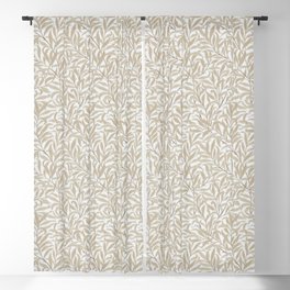 William Morris Willow Bough Wheat Blackout Curtain