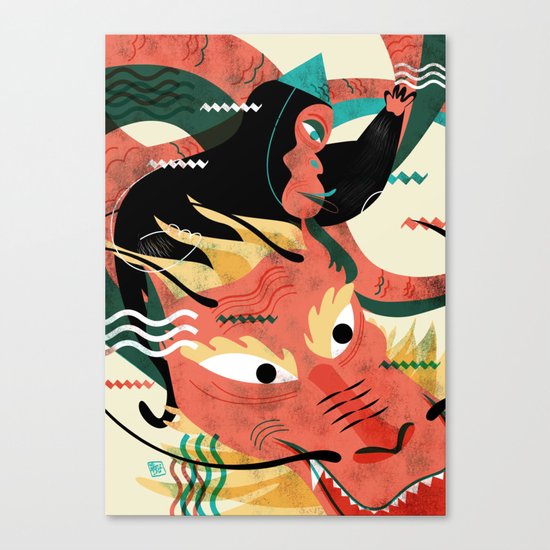 CHINESE NEW YEAR'S EVE Canvas Print