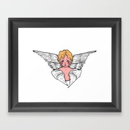 Angel Baby Framed Art Print