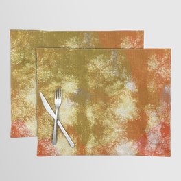 Happy Fabric Dye in Warm Colors Placemat