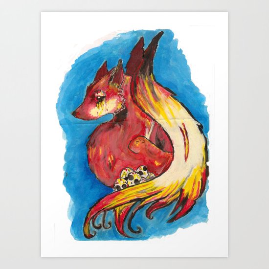 Death Angel Art Print