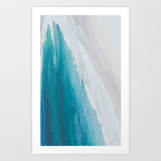 Philippines VI - "The ocean as a painting" Art Print