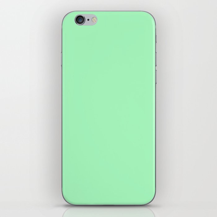 Light Sea Foam Green iPhone Skin