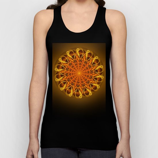 The mandala of energy Unisex Tank Top