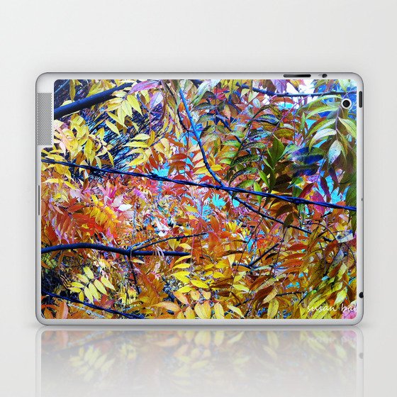 Pistachio Tree in the Fall Laptop & iPad Skin