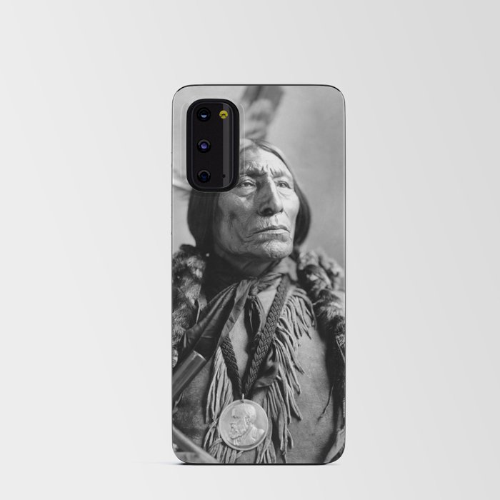 Chief Wolf Robe Portrait - Circa 1904 Android Card Case