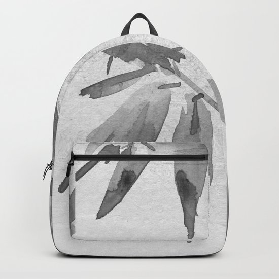 Bamboo Tree Watercolor Backpack