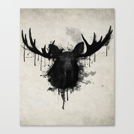 Moose Canvas Print
