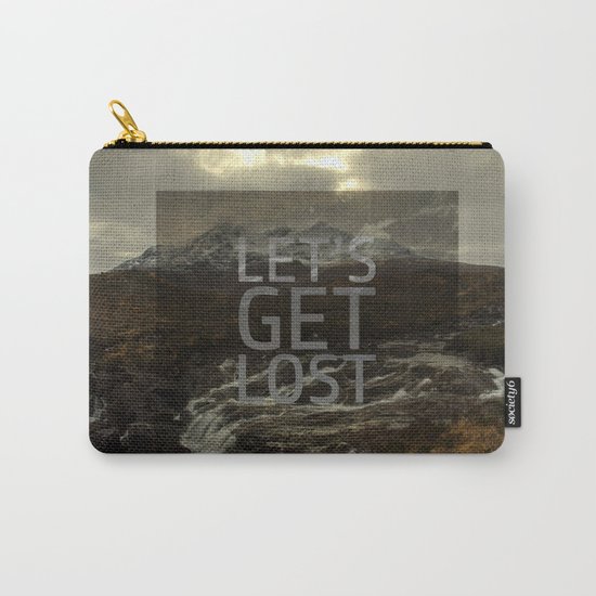 LET'S GET LOST Carry-All Pouch