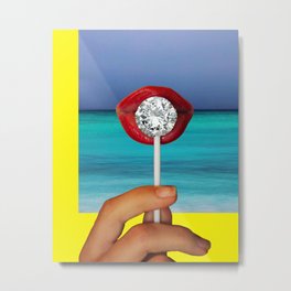 THE HARDEST CANDY Metal Print