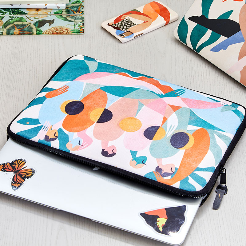 abstract laptop sleeve