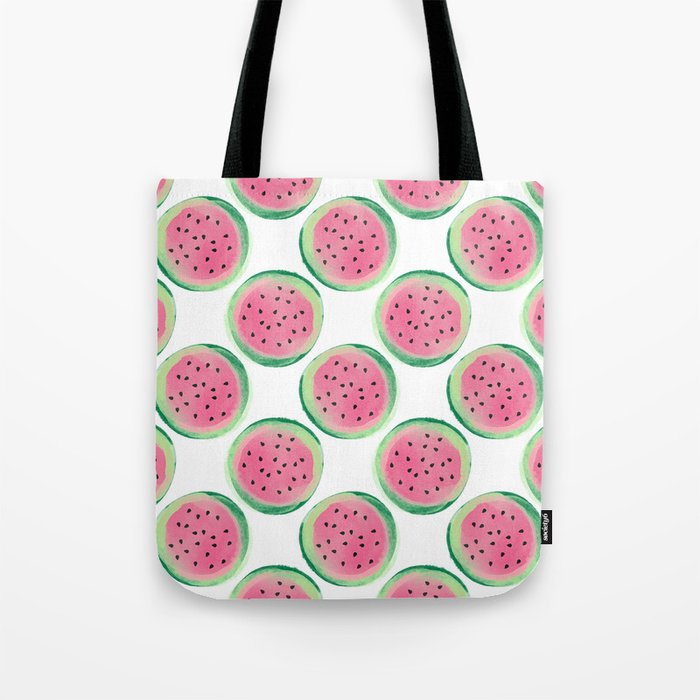 Watermelon Seamless Repeat Pattern Tote Bag