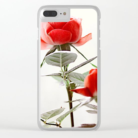 Romantic roses(8). Clear iPhone Case