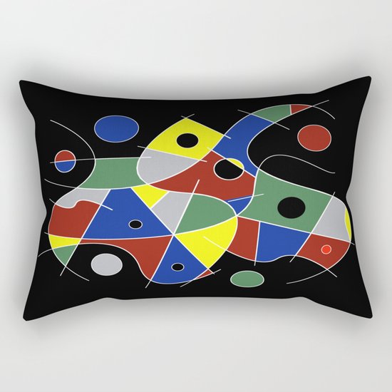 Abstract #232 Rectangular Pillow