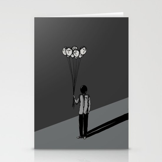 The Black Balloon Stationery Cards