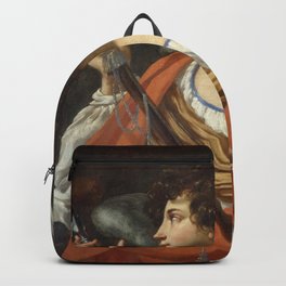  Angel with the lance of passion (Angelo con la lancia della Passione ) - Vouet Backpack