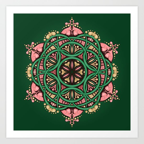 Fall Snow Art Print