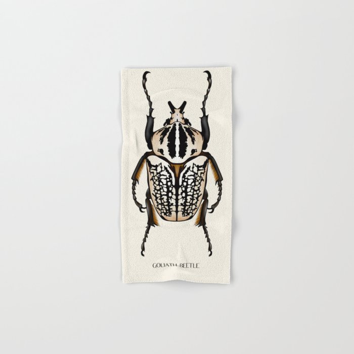 Goliath Beetle Bug Hand & Bath Towel