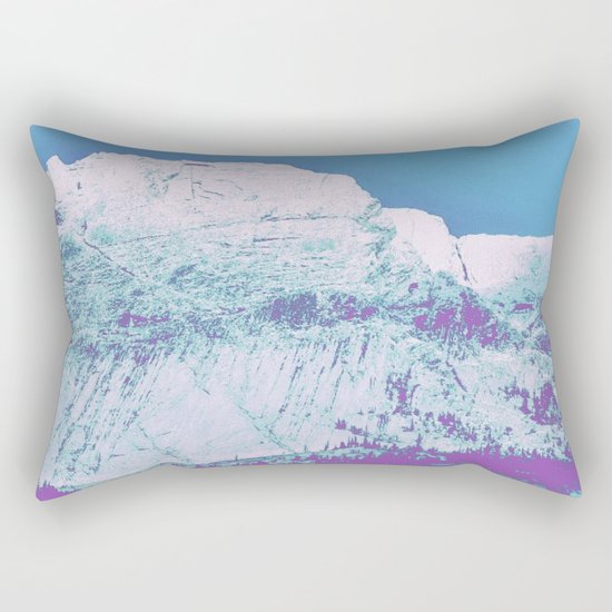 Mountain unexplained Rectangular Pillow