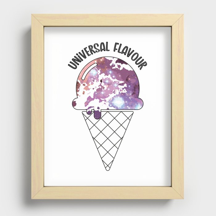 Universal flavour 1 Recessed Framed Print