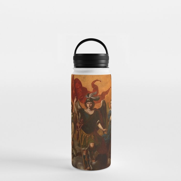 The Seven Archangels by Massimo Stanzione Water Bottle