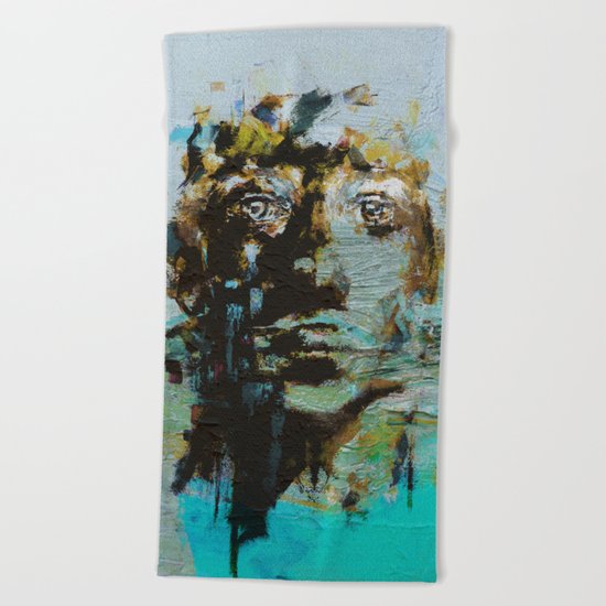 The Human Race 5 Beach Towel