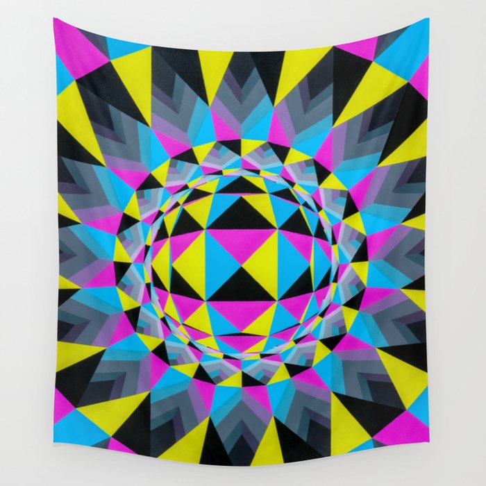 CMYK Wall Tapestry
