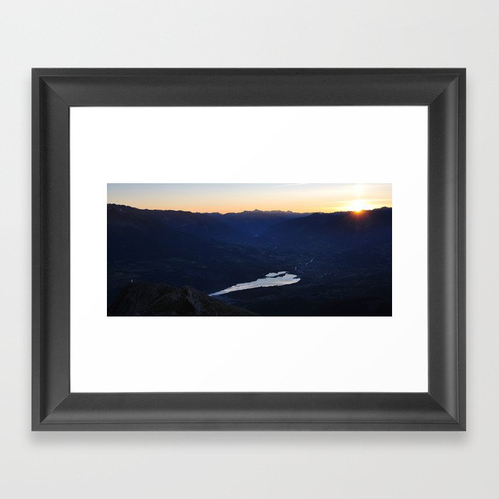 The Moment Framed Art Print