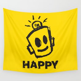 HAPPY  Wall Tapestry