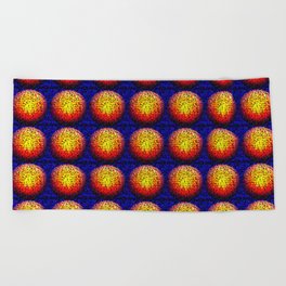 Great Balls of Fire Beach Towel