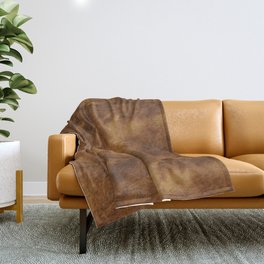 Leather  Throw Blanket