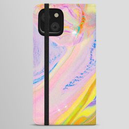 Psychedelic Marble iPhone Wallet Case