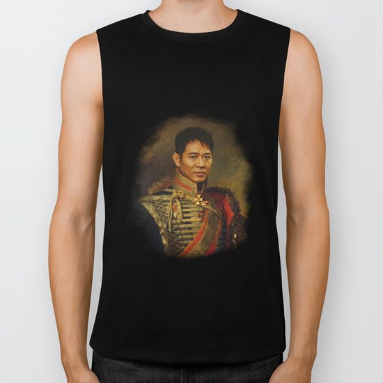 Jet Li - replaceface Biker Tank
