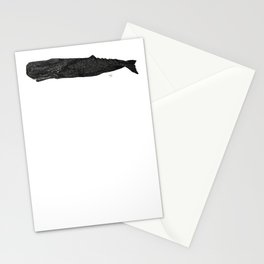 Black Whale Stationery Cards