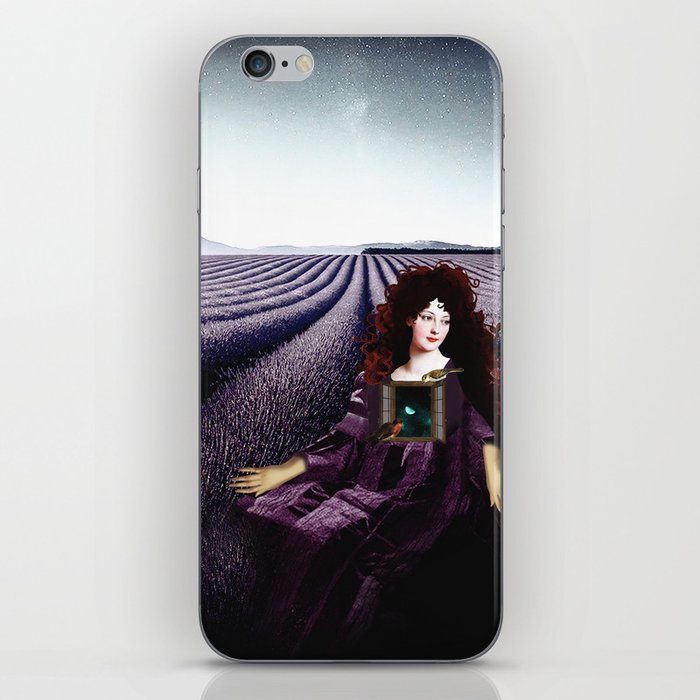 In the lavender fields iPhone Skin