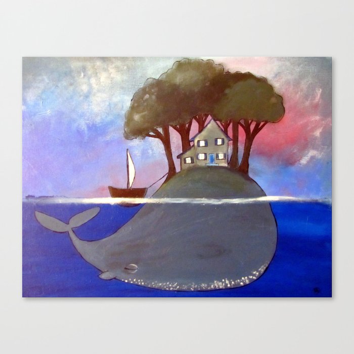 The Magic Island Canvas Print